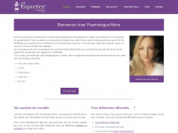 psychologuemons.be Webseite Vorschau