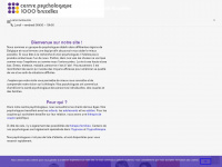 centre-psychologique-1000bruxelles.be Webseite Vorschau