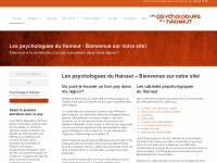 psychologue-hainaut.be Webseite Vorschau