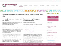 psychologue-brabant-wallon.be Webseite Vorschau