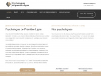psychologue-premiere-ligne.be Webseite Vorschau