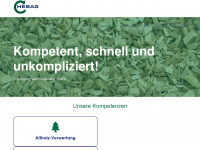 hebag-rere.ch Webseite Vorschau