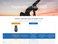 yogamatten-test.com Webseite Vorschau
