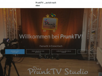 prunk.tv Webseite Vorschau