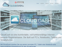 cloudcash.ch Webseite Vorschau