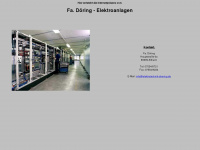 elektrotechnik-doering.de Webseite Vorschau
