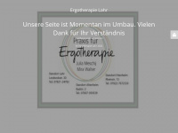 ergotherapie-lahr.de Webseite Vorschau