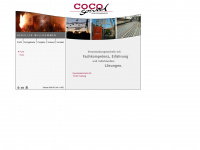 cocosound.de Webseite Vorschau