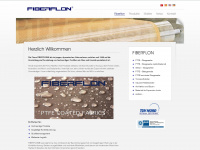 fiberflon.de Webseite Vorschau