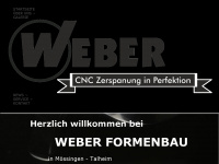 formenbau-weber.de Webseite Vorschau