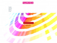 copyworld.de Webseite Vorschau