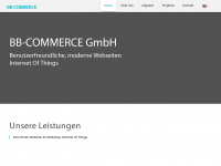 bb-commerce.de Webseite Vorschau