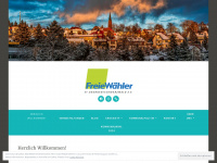 freie-waehler-st-georgen.de Webseite Vorschau