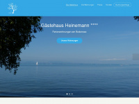 gaestehaus-heinemann.de Webseite Vorschau