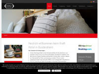 kraft-hotel.de Webseite Vorschau