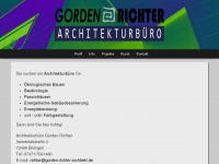 gorden-richter-architekt.de Webseite Vorschau