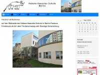 helene-haeusler-schule.de Webseite Vorschau