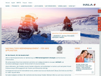 hala-tec.de Webseite Vorschau
