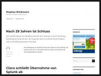 stephan-brinkmann.de Webseite Vorschau