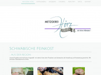 metzgerei-hoerz.jimdo.com Webseite Vorschau