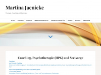 martinajaenicke.de Webseite Vorschau