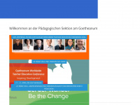 goetheanum-paedagogik.ch Webseite Vorschau