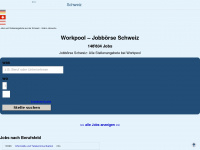 workpool-jobs.ch Webseite Vorschau