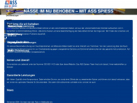 spiesstrocknung.ch Webseite Vorschau