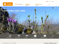 naturpark-leiserberge.at Webseite Vorschau