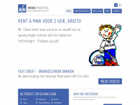 wenkemarketing.nl Webseite Vorschau