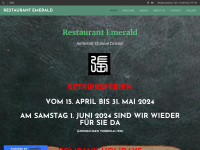 restaurant-emerald-davos.weebly.com Webseite Vorschau