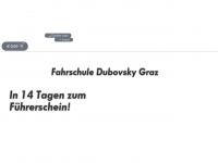 fahrschule-dubovsky.at Webseite Vorschau