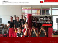 kickboxen-frankfurt.org Webseite Vorschau