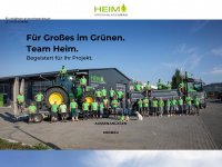 heim-gruenanlagenbau.de Webseite Vorschau