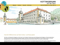 kottingbrunn-auf-der-spur.at Webseite Vorschau