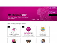 hyperegio.eu Webseite Vorschau