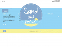 sandundmehr.at Webseite Vorschau