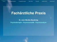 psychotherapie-baudewig-hannover.de Webseite Vorschau