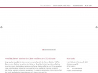 bolleter-weinbau.ch Webseite Vorschau