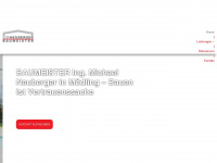 baumeister-neuberger.at Webseite Vorschau