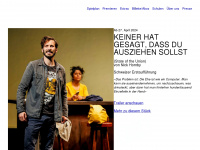 theatereffinger.ch Webseite Vorschau