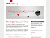 skirk-marketing.de Webseite Vorschau