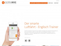 sierramike-consulting.com Webseite Vorschau