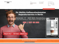 melitta-reparatur-berlin.de Webseite Vorschau
