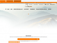 orienteering-shop.com Webseite Vorschau