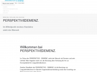 perspektive-demenz.ch Webseite Vorschau