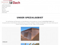 arnold-dach.ch Webseite Vorschau