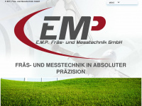 emp-milling.de Webseite Vorschau