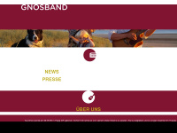 gnosband.ch Webseite Vorschau