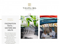 thuemling-textilmaschinen.com Webseite Vorschau